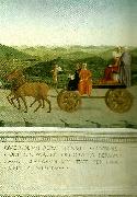 Piero della Francesca the triumph of battista sforza oil painting reproduction